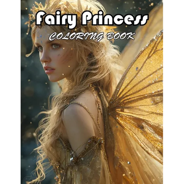 Fairy Princess Coloring Book: A Journey of Color for All Ages