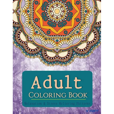 Coloring Books for Adults: Relaxation & Stress Relieving Patterns