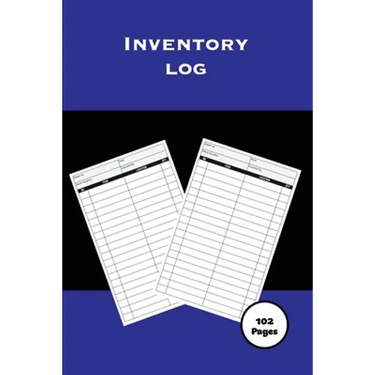 Inventory Log: Personal Home & Small Business, Record Book, Inventory Collection, Keep Track Of Details, Journal, Management Tracker, Organizer