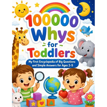 100000 Whys for Toddlers: My First Encyclopedia of Big Questions and Simple Answers for Ages 2-5