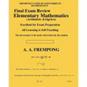 Final Exam Review: Elementary Mathematics