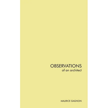 Observations of an architect