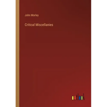 Critical Miscellanies