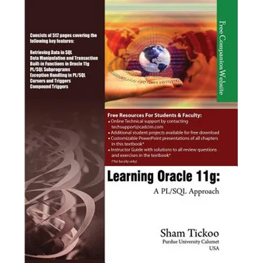 Learning Oracle 11g: A PL/SQL Approach