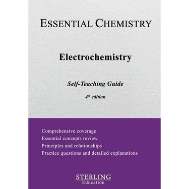 Electrochemistry: Essential Chemistry Self-Teaching Guide