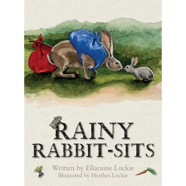 Rainy Rabbit-Sits