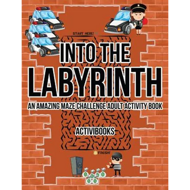 Into the Labyrinth: An Amazing Maze Challenge Adult Activity Book