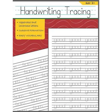 Handwriting Tracing: First Easy Words Handwriting Practice for Kids