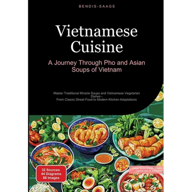 Vietnamese Cuisine: A Journey Through Pho and Asian Soups of Vietnam: Master Traditional Miracle Soups and Vietnamese Vegetarian Dishes - From Classic