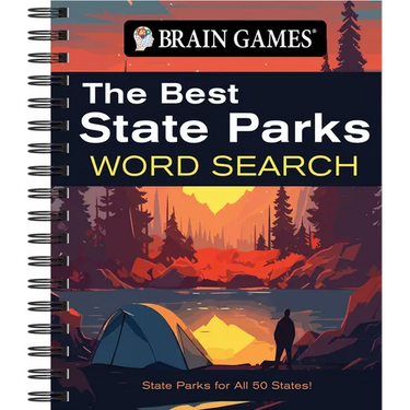 Brain Games - The Best State Parks Word Search: State Parks for All 50 States!