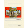 Vintage Lined Notebook Greetings from Rockford, Illinois