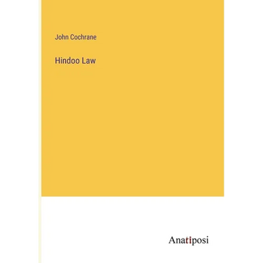 Hindoo Law