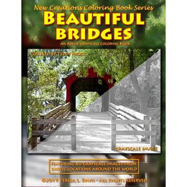 New Creations Coloring Book Series: Beautiful Bridges