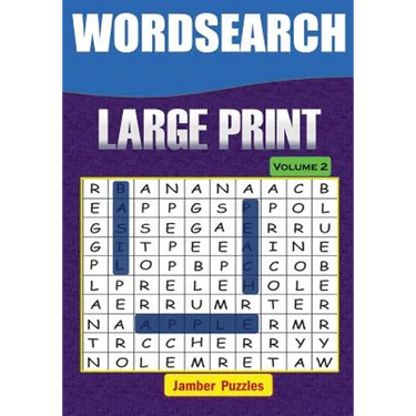 Word Search Large Print - Volume 2