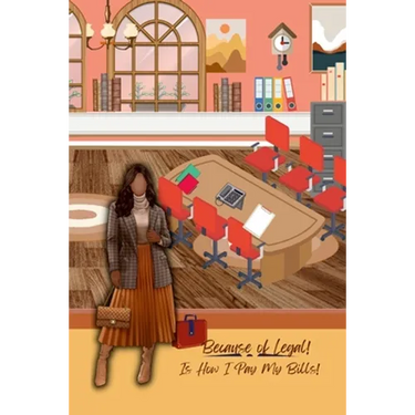 Because Of Legal: Legal Assistant Journal or Notebook