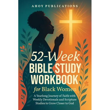 52-Week Bible Study Workbook for Black Women: A Yearlong Journey of Faith with Weekly Devotionals and Scripture Studies to Grow Closer to God