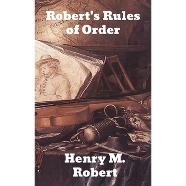 Robert's Rules of Order