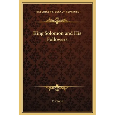 King Solomon and His Followers