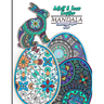 Adult & Teen Easter Mandala Coloring Pages Book: Featuring 30 Unique Easter Egg & Rabbit Designs For Relaxation and Relieving Stress and 60 total Colo