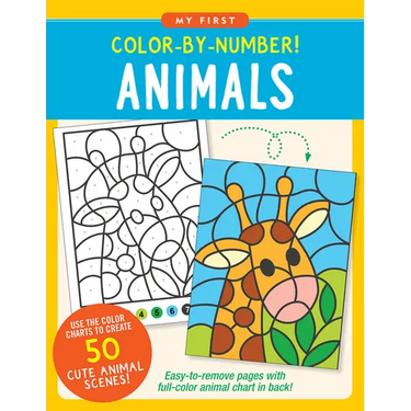 Color-By-Number! Animals
