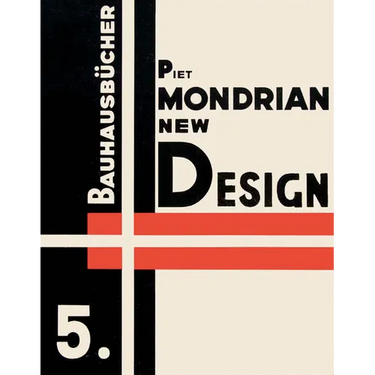 Piet Mondrian: New Design: Bauhausbücher 5
