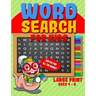 Word Search for Kids: 50 Easy Jumbo Word Search Puzzle Book & Large Print Word Find Puzzles for Kids (Ages 4 - 8)