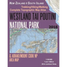 Westland Tai Poutini National Park & Aoraki/Mount Cook NP Area Map Trekking/Hiking/Walking Complete Topographic Map Atlas New Zealand South Island 1: