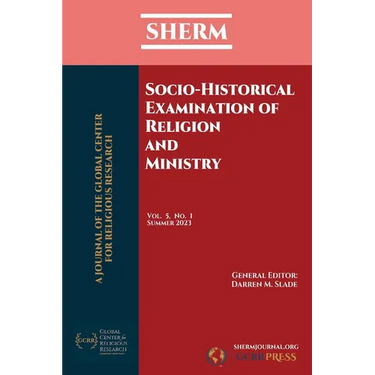 SHERM Vol. 5, No. 1: Socio-Historical Examination of Religion and Ministry