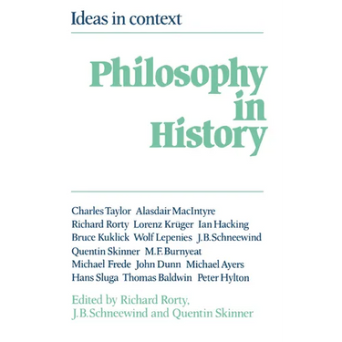 Philosophy in History: Essays in the Historiography of Philosophy
