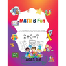 MATH is Fun: For kindergarteners and preschoolers learning Number and basic math, tracing practice book Ages 3-6