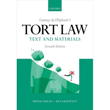 Lunney and Oliphants Tort Law 7th Edition