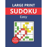 Large Print sudoku - Easy: Sudoku Book with 120 sudoku puzzles for adults and seniors
