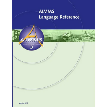 AIMMS 3.10 Language Reference