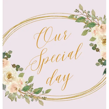 Our Special day, wedding guest book to sign (Hardback)