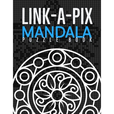 Link-a-Pix: 35 Mosaic Logic Grid Puzzles For Adults and Kids