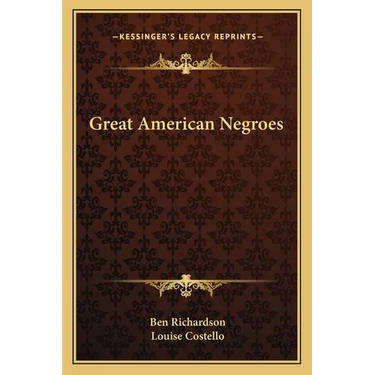 Great American Negroes