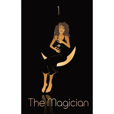 Mystical Black African American Magic Tarot Card Diary, Journal, and/or Notebook: Perfect for Fans of Astrology, Dark Magic, Fantasy, Occult, Wicca, a