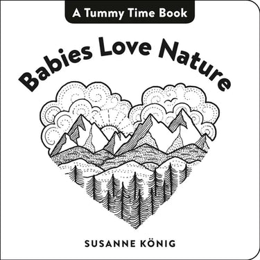 Babies Love Nature: High Contrast Black-And-White Art Throughout