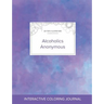 Adult Coloring Journal: Alcoholics Anonymous (Butterfly Illustrations, Purple Mist)