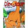 Dinosaur coloring book: 40+dinosaurs on backgrounds to color
