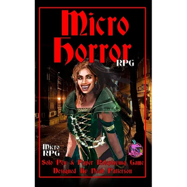 Micro Horror RPG: Solo Pen & Paper Roleplaying Game