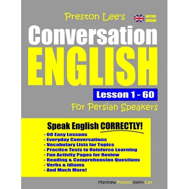 Preston Lee's Conversation English For Persian Speakers Lesson 1 - 60 (British Version)