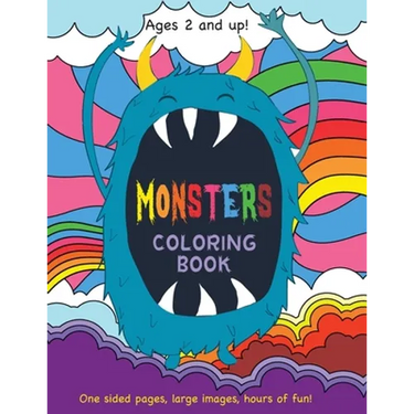 Monsters Coloring Book for Kids Ages 2 and Up!