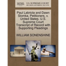 Paul Labriola and Dawn Slomka, Petitioners, V. United States. U.S. Supreme Court Transcript of Record with Supporting Pleadings