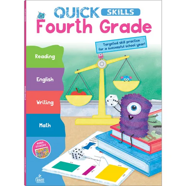 Quick Skills Fourth Grade Workbook