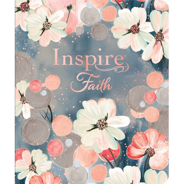 Inspire Faith Bible Nlt, Filament Enabled (Leatherlike, Watercolor Garden): The Bible for Coloring & Creative Journaling