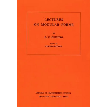 Lectures on Modular Forms