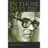 In Those Days: A Diplomat Remembers