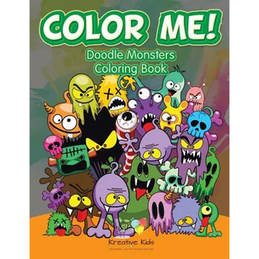 Color Me! Doodle Monsters Coloring Book