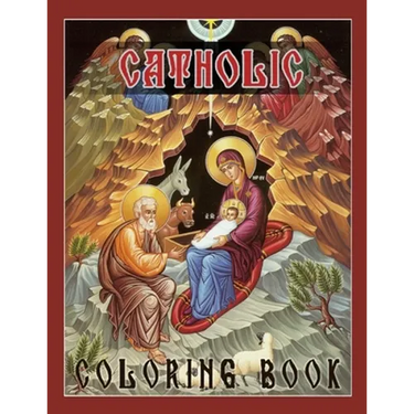 Catholic Coloring Book: Catholic Saints for Kids, Heavenly Friends, Catholic Coloring Books for Kids